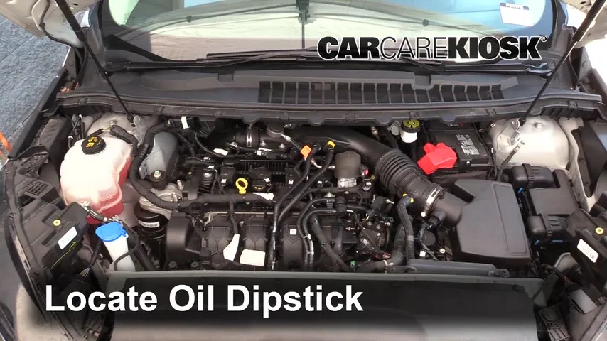 2019 Ford Edge Titanium 2.0L 4 Cyl. Turbo Huile Vérifier le niveau de l'huile